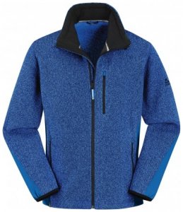 Herren Strick-Fleecejacke Zugspitze II , Maul Sport , 56