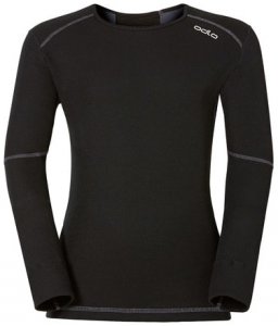 Shirt l/s crew neck X-WARM KIDS , Odlo , 140