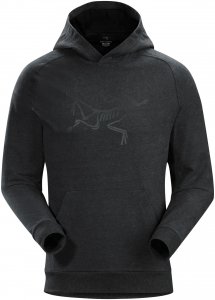 Arcteryx Archaeopteryx Pullover Hoody Shirt Men - Kapuzen Sweatshirt - new black heather - Gr.M