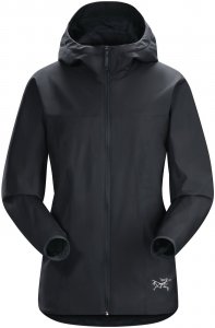 Arcteryx Solano Jacket Women - Windstopper Softshelljacke - black blue sapphire - Gr.S
