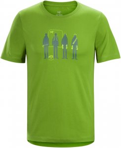 Arcteryx Usual Suspects T-Shirt Men - Freizeitshirt aus Bio Baumwolle - gator green - Gr.XL