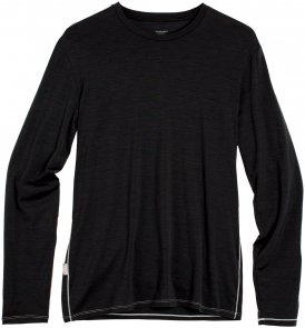 Icebreaker 150 Anatomica Longsleeve Crewe Shirt Men - Funktionsshirt - black - Gr.M