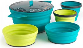 Sea To Summit X-Set / XSet 31 - 5-teilig (X-Pot 2.8L, 2 X-Bowls, 2 X-Mugs) - X-Set 5-teilig