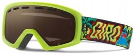 GIRO REV Schneebrille 2017 lime shark party/amber rose