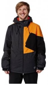 LIGHT EGO Jacke 2017 dark grey/heather/orange black, Gr. XS