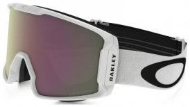 OAKLEY LINE MINER Schneebrille 2018 matte white/prizm hi pink iridium