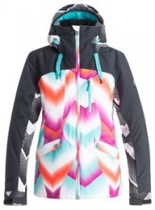 ROXY WILDLIFE Jacke 2017 pop snow ocean spray granatina