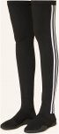 Adidas Originals Overknee-Stiefel Taekwondo Mei schwarz