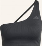 Adidas Sport-Bh Optime Rib Ls schwarz