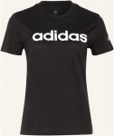 Adidas T-Shirt Essentials Slim Logo schwarz