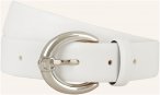 Aigner Ledergürtel Fashion weiss