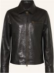 Allsaints Lederjacke Miller schwarz