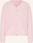 American Vintage Strickjacke Mit Alpaka rosa