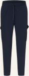 Boss Cargohose Im Jogging-Stil Urbanex Tapered Fit blau
