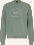 Boss Sweatshirt Hole gruen