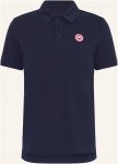 Canada Goose Piqué-Poloshirt Beckley blau