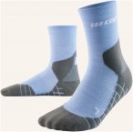 Cep Trekking-Socken Light Merino Compression - Mid Cut blau