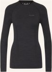 Falke Funktionswäsche-Shirt Wool-Tech Mit Merinowolle schwarz