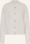 Gestuz Strickjacke Gzalpha Mit Glitzergarn weiss