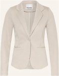 Ichi Piqué-Blazer Ihkate beige