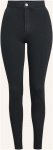 Item m6 Skinny Jeans Worked High Rise Mit Shaping-Effekt schwarz