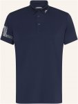 J.Lindeberg Funktions-Poloshirt blau