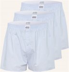 Jockey 3er-Pack Web-Boxershorts blau