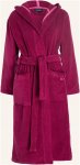 Joop! Damen-Bademantel Mit Kapuze rot