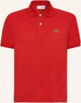 Lacoste Piqué-Poloshirt Classic Fit rot