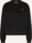 Lacoste Oversized-Sweatshirt schwarz