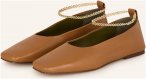 Maria Luca Ballerinas Augusta braun