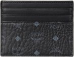Mcm Kartenetui Visetos Original Mit Geldklammer schwarz