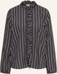 Mos Mosh Hemdbluse Billy Mit Rüschen schwarz