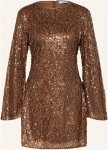 Mrs & Hugs Kleid Mit Pailletten braun