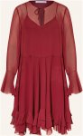 Mrs & Hugs Kleid Mit Volants rot