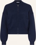 Mrs & Hugs Strickjacke blau
