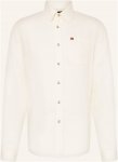 Napapijri Leinenhemd G-Linen Ls Regular Fit weiss