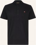 Napapijri Piqué-Poloshirt Ealis schwarz