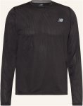 New Balance Laufshirt Athletics schwarz