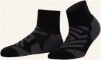 On Laufsocken Performance Mid Mit Mesh schwarz