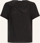 Patrizia Pepe Blusenshirt Aus Seide schwarz