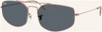 Ray-Ban Sonnenbrille rb3845 rosegold