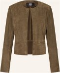 Riani Lederjacke gruen