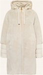 S.Oliver Black Label Kunstfell-Mantel beige