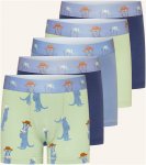 Sanetta 5er-Pack Boxershorts gruen