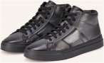 Santoni Hightop-Sneaker grau