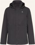 Schöffel Regenjacke schwarz