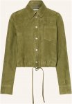 Sem Per Lei Lederjacke gruen