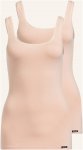 Skiny 2er-Pack Tops Advantage Cotton beige