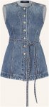 Sportmax Jeansweste Spddominio blau